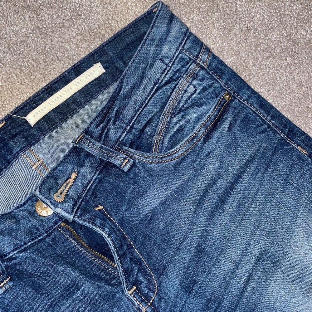 ZARA trafaluc jeans the rebel skinny fit pants jeans denim 6 iso - Picture 10 of 15